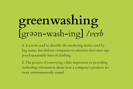 greenwashing